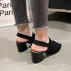American Flying Woven High Heel