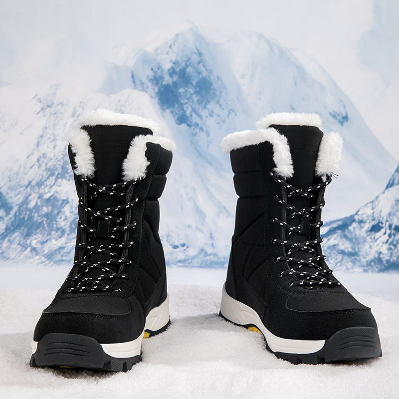 Cotton-padded Shoes Waterproof Non-slip