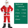 Christmas Costume Men's And Women's Clothing Full Set