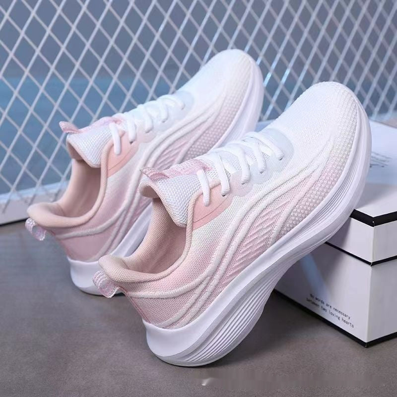 Light Mesh  Soft Bottom Running Shoes