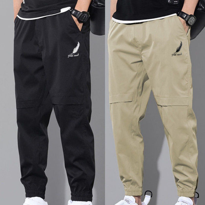 Overalls Men's Velvet Padded Casual Pants