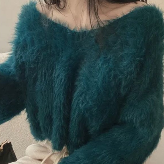 Purple  Sweater Women's