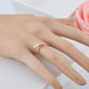 Creative Couple Key Diamond Ring