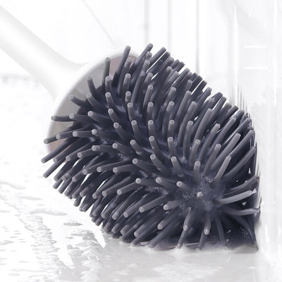 soft rubber head toilet brush