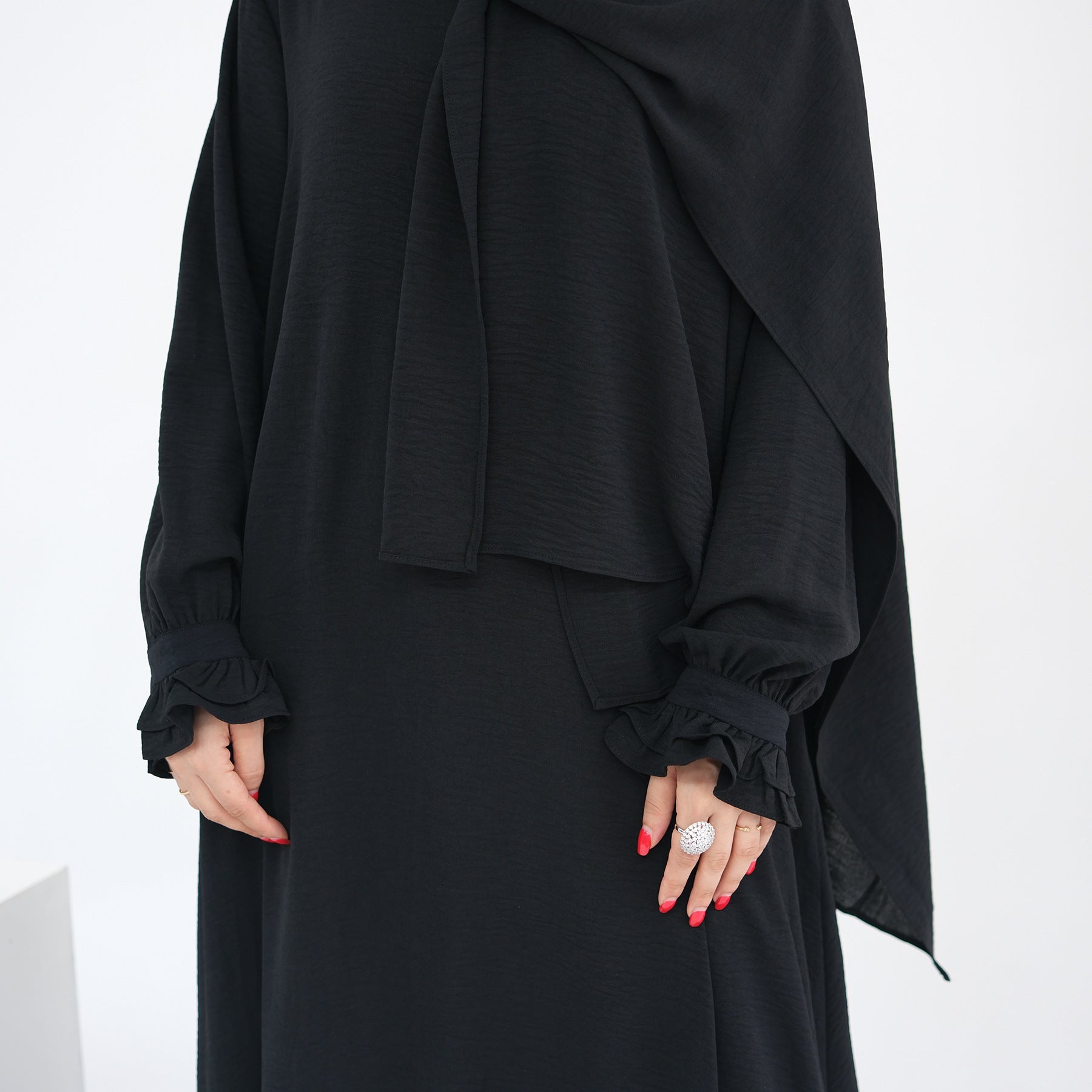 Middle East Dubai Turkey Headscarf Dress