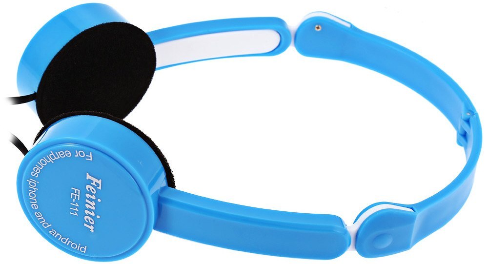 Retractable Foldable Over-ear Headphone with Mic Stereo Bass for Kids