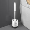 Toilet brush without dead ends