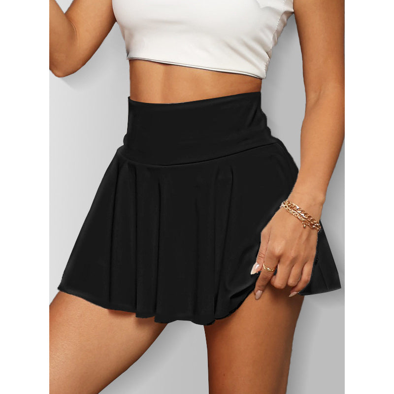 Women Tennis Skirt Golf Skorts Athletic High Waisted With Pockets Inner Shorts Sport Workout