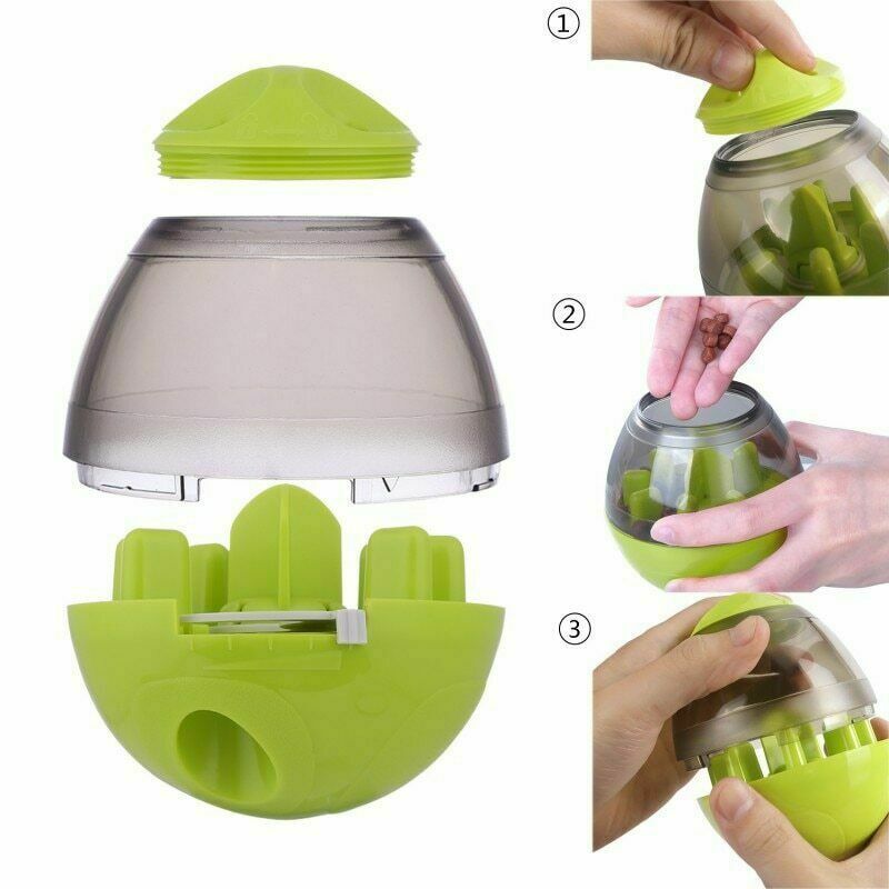 Interactive Dog Food Dispenser Ball"