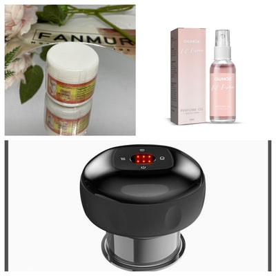 Electric Vacuum Cupping Massage Body Cups Anti-CelluliteTherapy Massager For Body Electric Guasha S craping Fat Burning Slimming