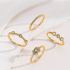 Ring Women's Ring Vintage Simple And Exaggerated Unique Women Ring