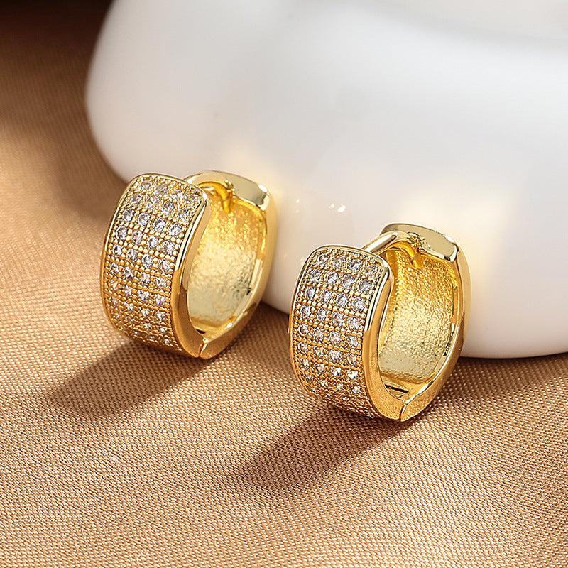 Full Diamond Fashion Ear Ring