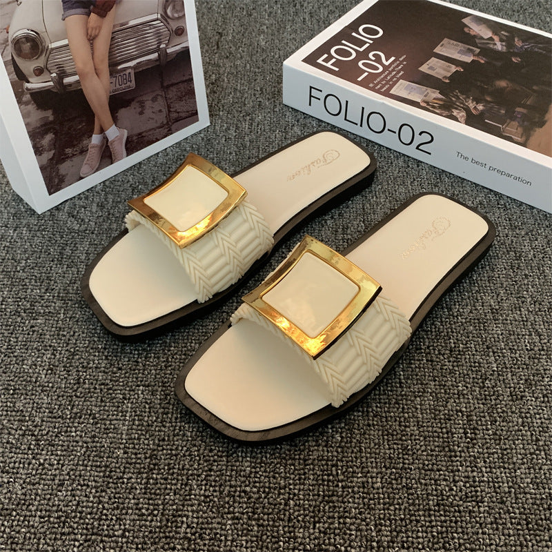 Women's Summer Flat Slippers All-match Casual