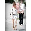 White Collar Shirt Dress Women's Autumn