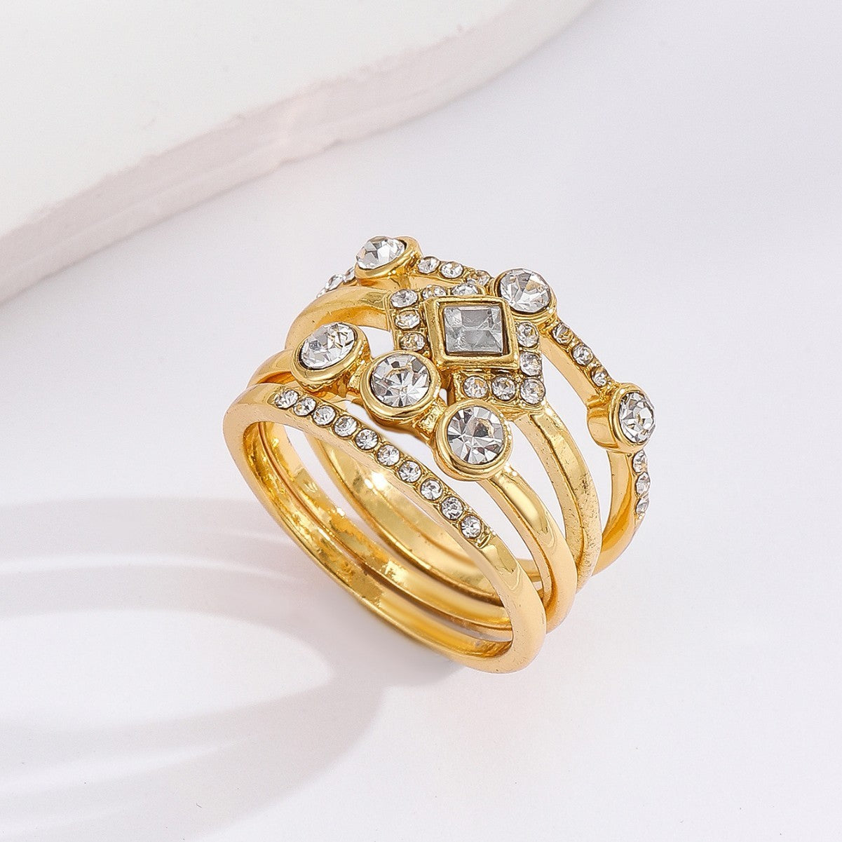 Ring Women's Ring Vintage Simple And Exaggerated Unique Women Ring