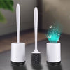 soft rubber head toilet brush