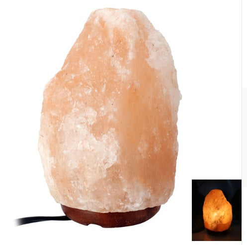 Crystal salt lamp socket lamp creative decoration gift