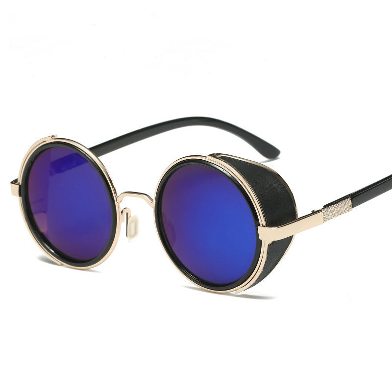 Round Retro Sunglasses Fashion UV Protection Sunglasses