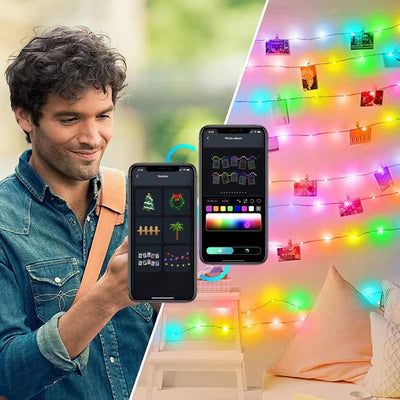Christmas Light String Remote Control Point
