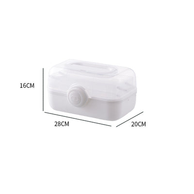 Home Medicine Cabinet Storage Box Large Family