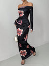 Dress Long Sleeve One Step Sheath Women