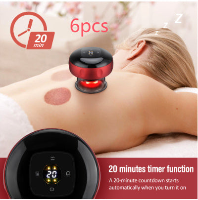 Electric Vacuum Cupping Massage Body Cups Anti-CelluliteTherapy Massager For Body Electric Guasha S craping Fat Burning Slimming