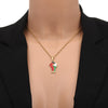 Stainless Steel Palestinian Pendant Necklace