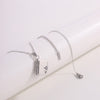 Titanium Steel Girl Love Letter Necklace With Openable Pendant