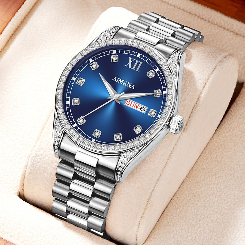Diamond Disc Quartz Women's Watch