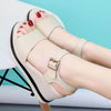 High-rise Sandals With Muffin Bottom