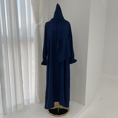 Middle East Dubai Turkey Headscarf Dress