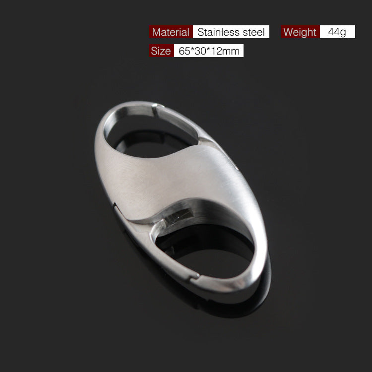 304 Stainless Steel Car Key Ring Creative Upscale Metal Key Chain