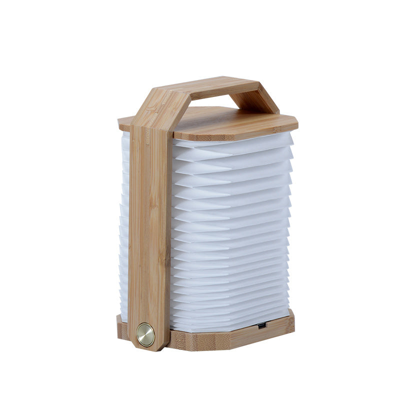 Creative Wooden Hand Lamp