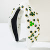 Rhinestone Green Clover Decoration Hair Accessories Hair Hoop Female