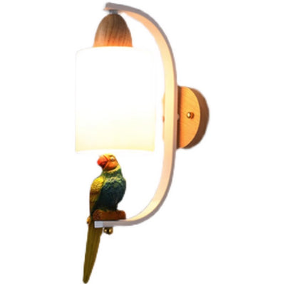Solid Wood Bedside Lamp Minimalist Creative