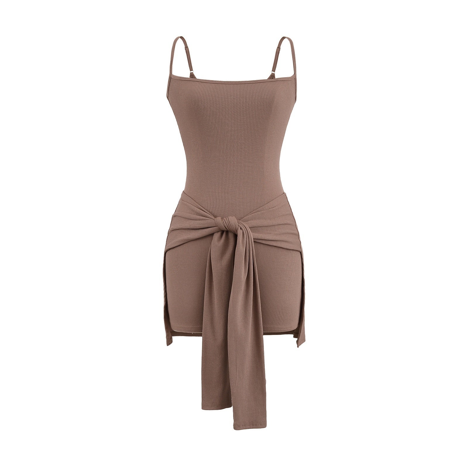 Waist Strap Two-piece Sling Dress