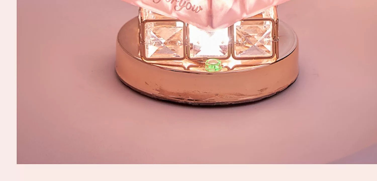 Rubik's Cube Crystal Lamp Bedroom