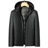 Fashion Personality Leather Down Jacket Men