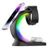 4 In 1 Magnetic Wireless Charger Fast Charging For Smart Phone