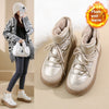 Fleece-lined High-top Snow Boots