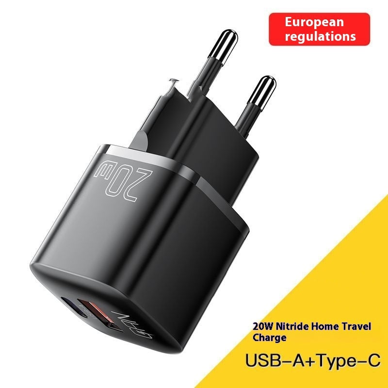 PD20W Gallium Nitride Mobile Phone Charger For Phone Fast Charge Charging