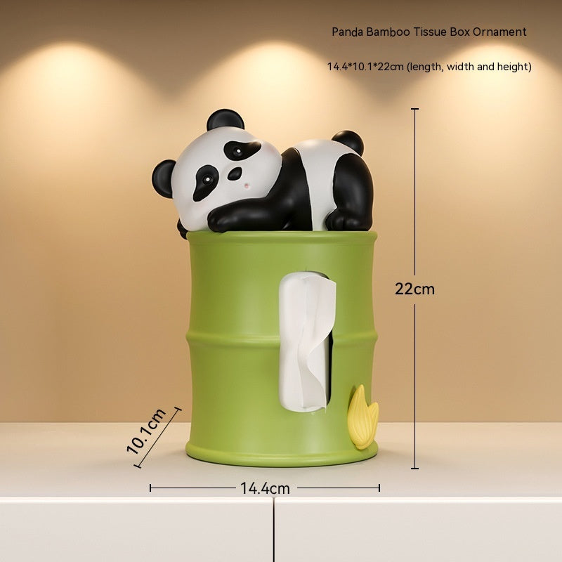 Panda Home Entrance Cabinet Key Storage Ornaments