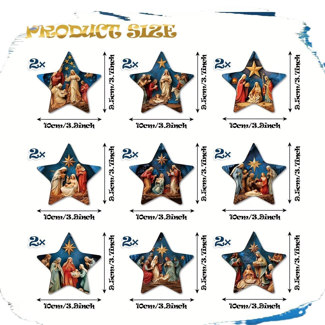 Suitable For Wooden Christmas Gift Christmas Tree Decoration Pendant