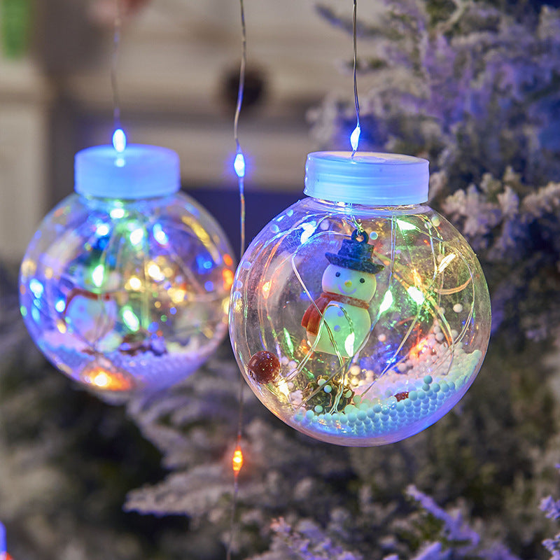 Creative LED Christmas Wish Orbs Curtain Light Decoration