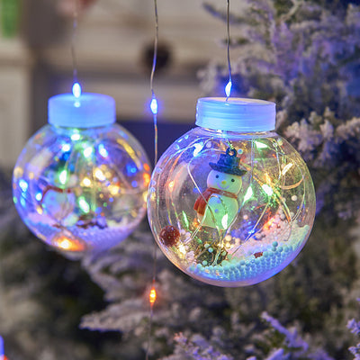 Creative LED Christmas Wish Orbs Curtain Light Decoration
