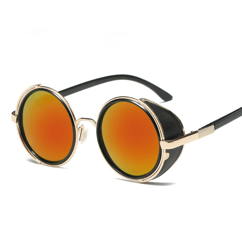 Round Retro Sunglasses Fashion UV Protection Sunglasses
