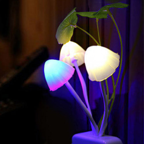 Color LED Mushroom Light, 3