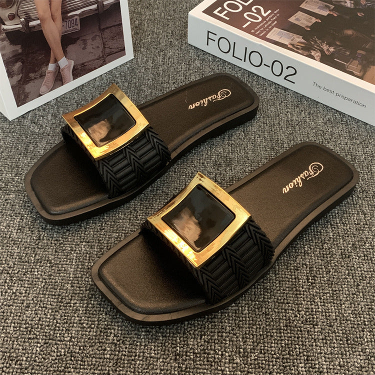 Women's Summer Flat Slippers All-match Casual
