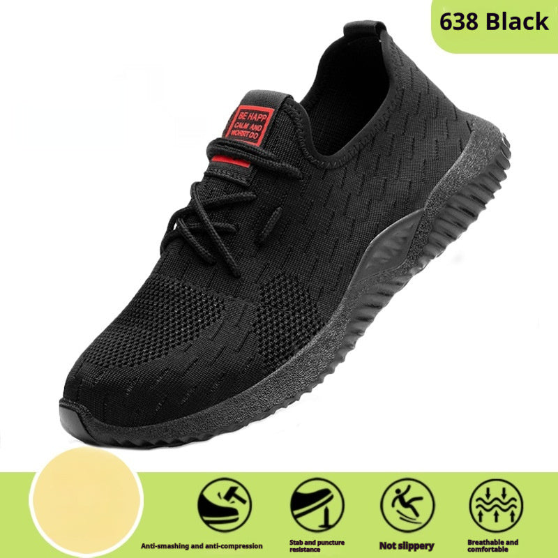 Women's Labor Protection Shoes Lightweight Deodorant Breathable