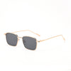 Square Small Frame Color Ocean Film Gradient Sunglasses For Women